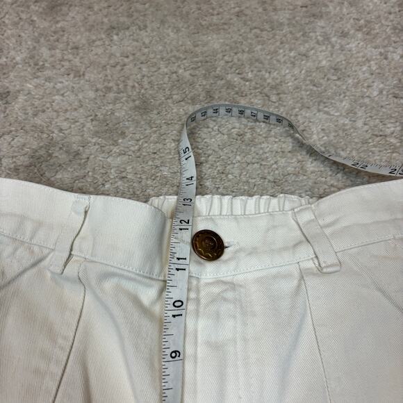 Big Bud Press Work Pants White Women's Medium Blue Label - Picture 7 of 10